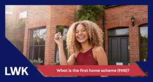 woman who purchased her home via the first house scheme